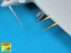 Aber A72010 Armament for British fighter Hurricane Mk.II; Hispano 20mm x 4 (1:72)